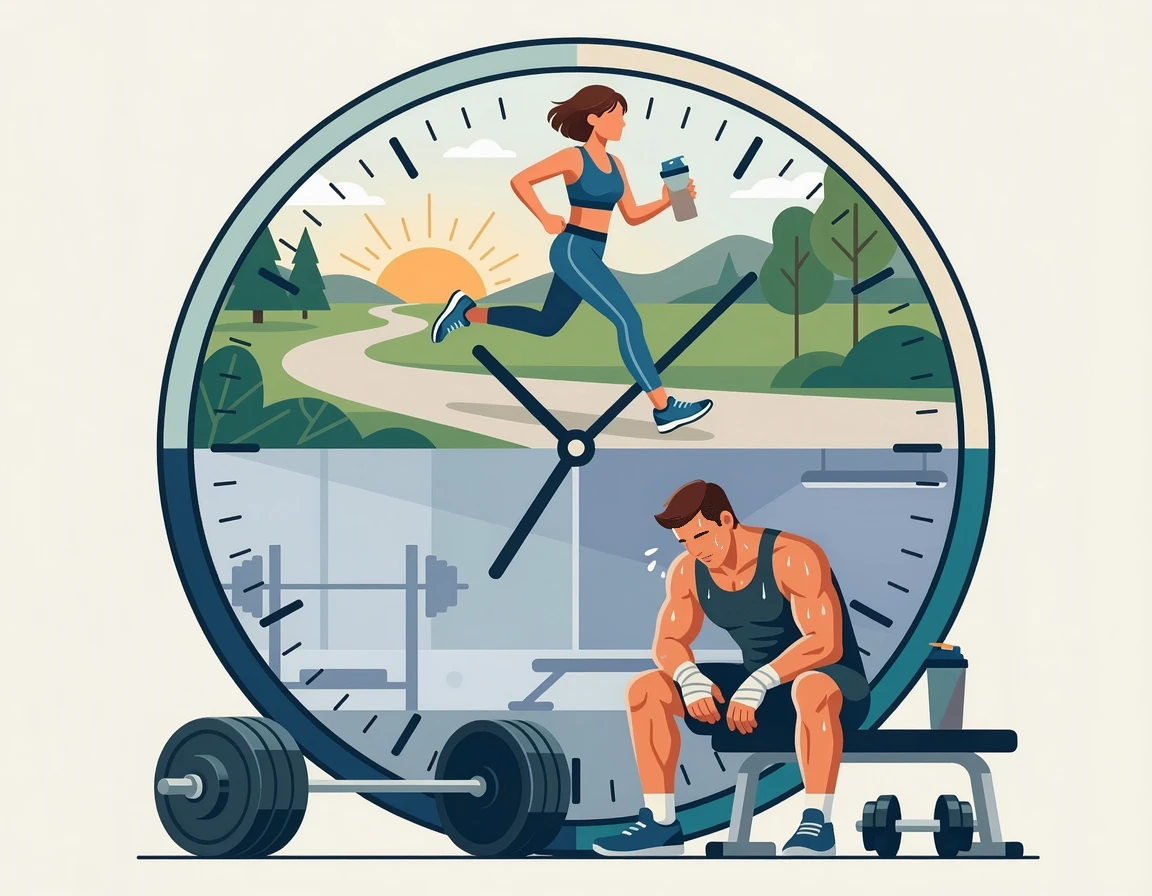 운동 종류와 타이밍에 따른 BCAA와 EAA 섭취 가이드 일러스트